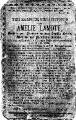 amelie lamote Bidprentje van Amelie Lamote